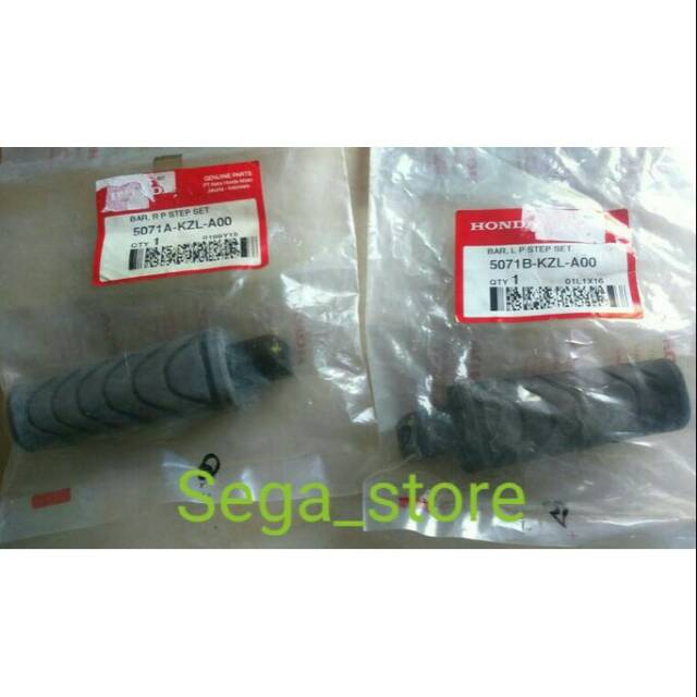 Karet footstep belakang honda new vario 125 / 150 led ori original AHM