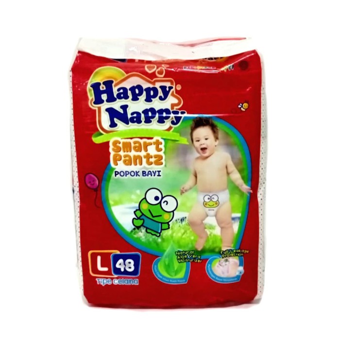 Happy Nappy Baby Smart Pants [Size L/ 48 pcs] / L - 48