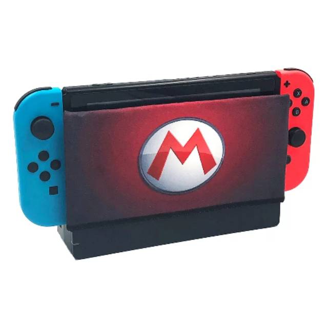 Sarung Dock Nintendo Switch V1/V2/OLED / Dock Case  Mario Logo