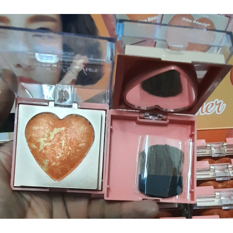 HIGLITER KISS BEAUTY HEART HARGA/PER PCS 83335