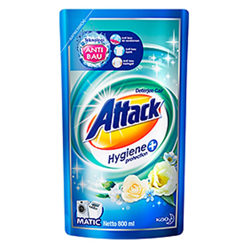 Attack Hygiene Plus Protection Liquid 800ml