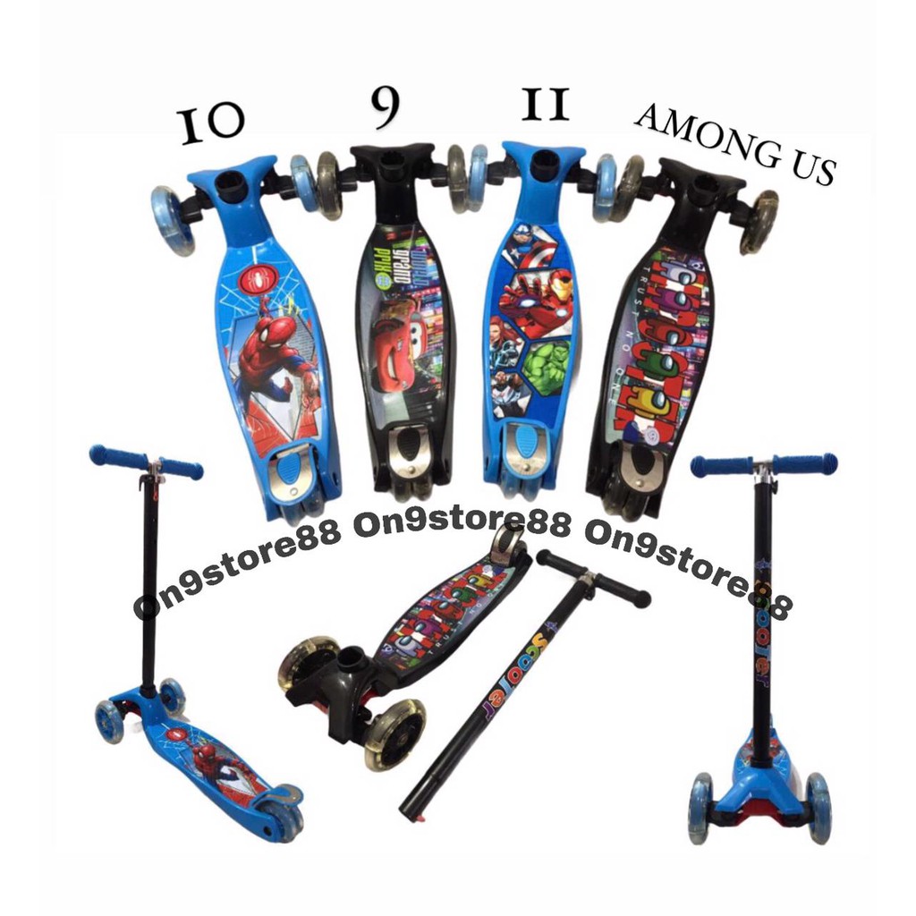 Mainan Kickboard Scooter - Otoped Anak / Skuter Anak Roda 3