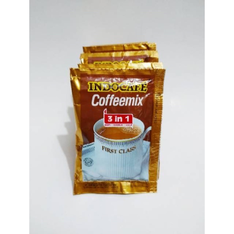 

Kopi Indocafe Coffemix ( 1 Renceng isi 10 Sachet )
