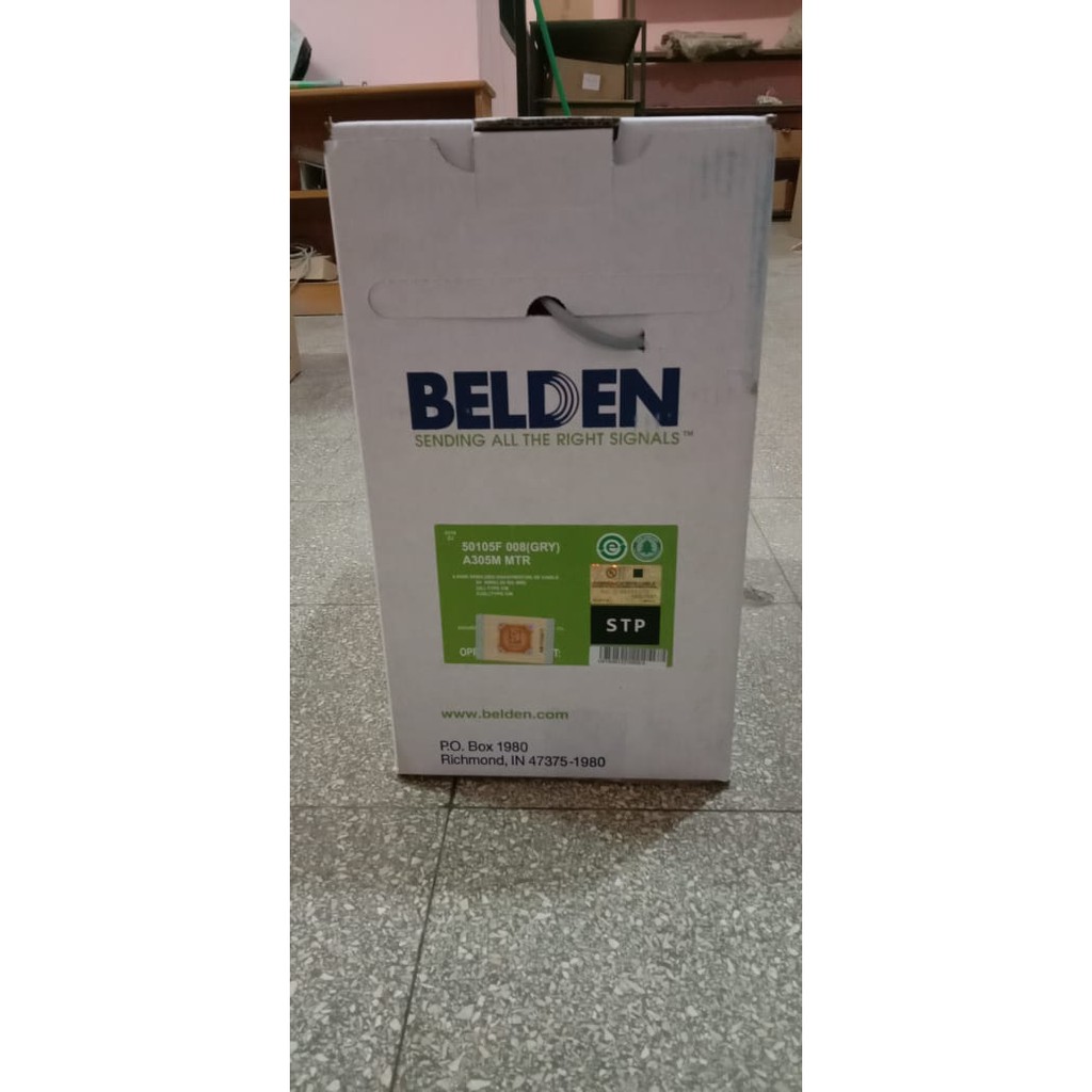 Kabel Belden CABLE CAT 5E STP - FTP 10/100 Mbps 50105F