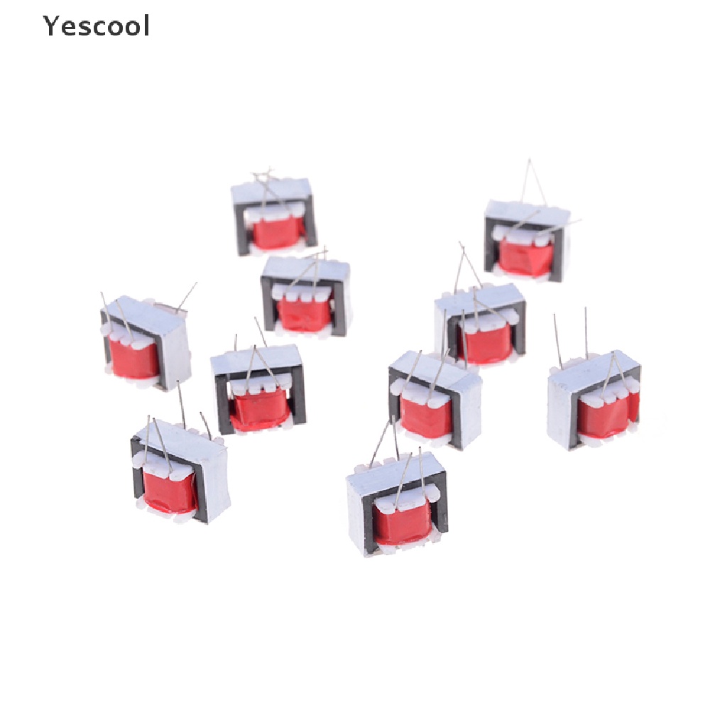 Yescool 10pcs Ring transformer audio 600: 600 ohm 1: 1 EI14