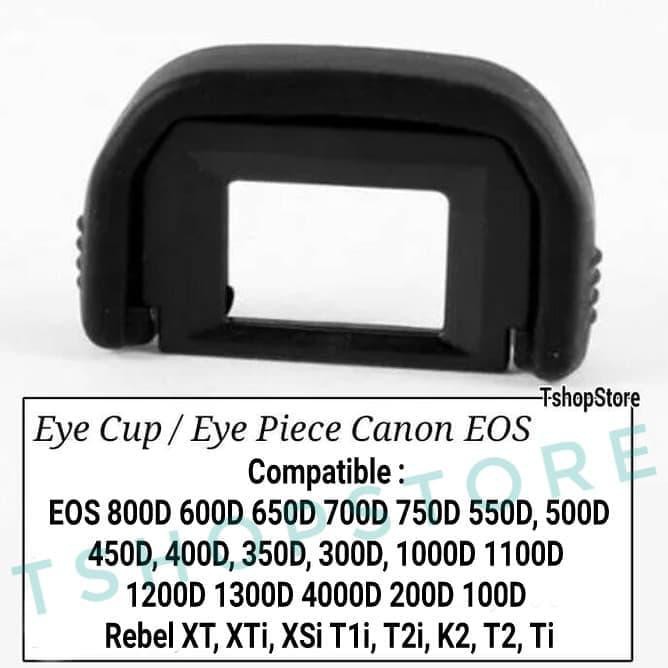 Premium Asuransi Eye Cup / Piece Canon Klef ( 700D / 750D / 100D / 1200D / Dll ) Murah