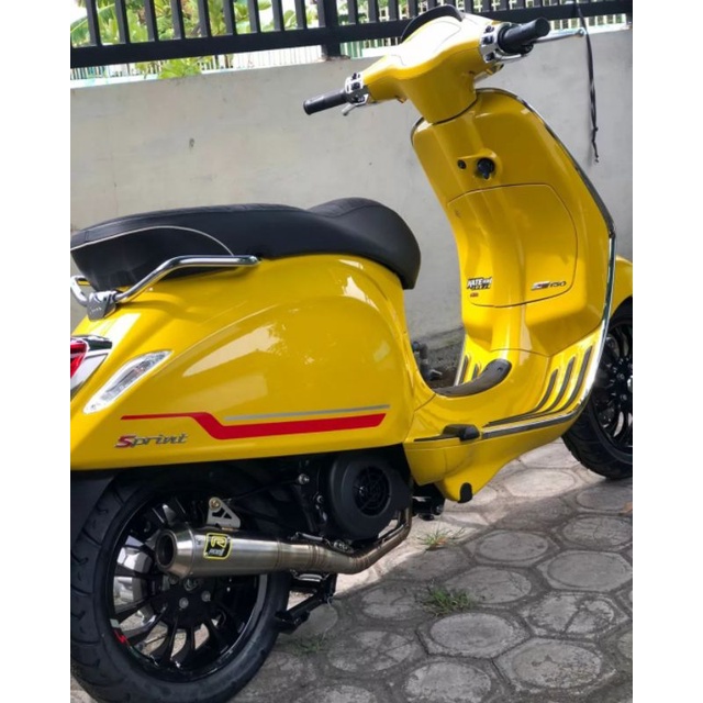 Knalpot Rob1 Vespa matic sprint gp17