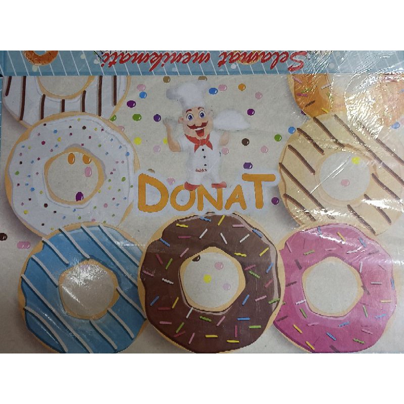 Box Donat / Dus donat / kotak donat isi 6 pcs