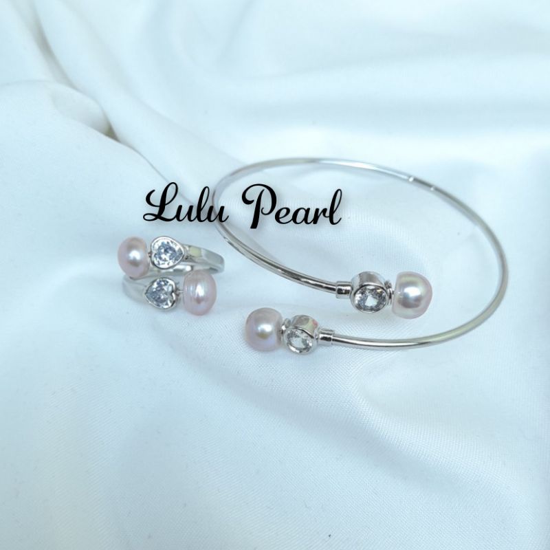 Mutiara Lombok Asli | Set Mutiara Unik Cantik dari Lombok