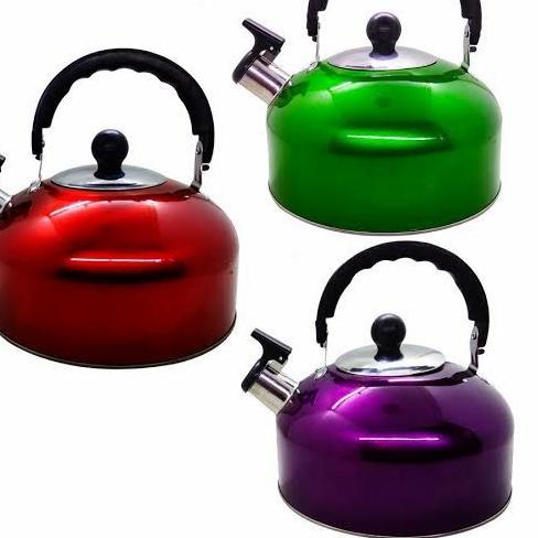 Banyak Peminat VICMALL - Teko Siul / Teko Air / Teko Stainless / Teko Bunyi Siul Stainless Ceret War