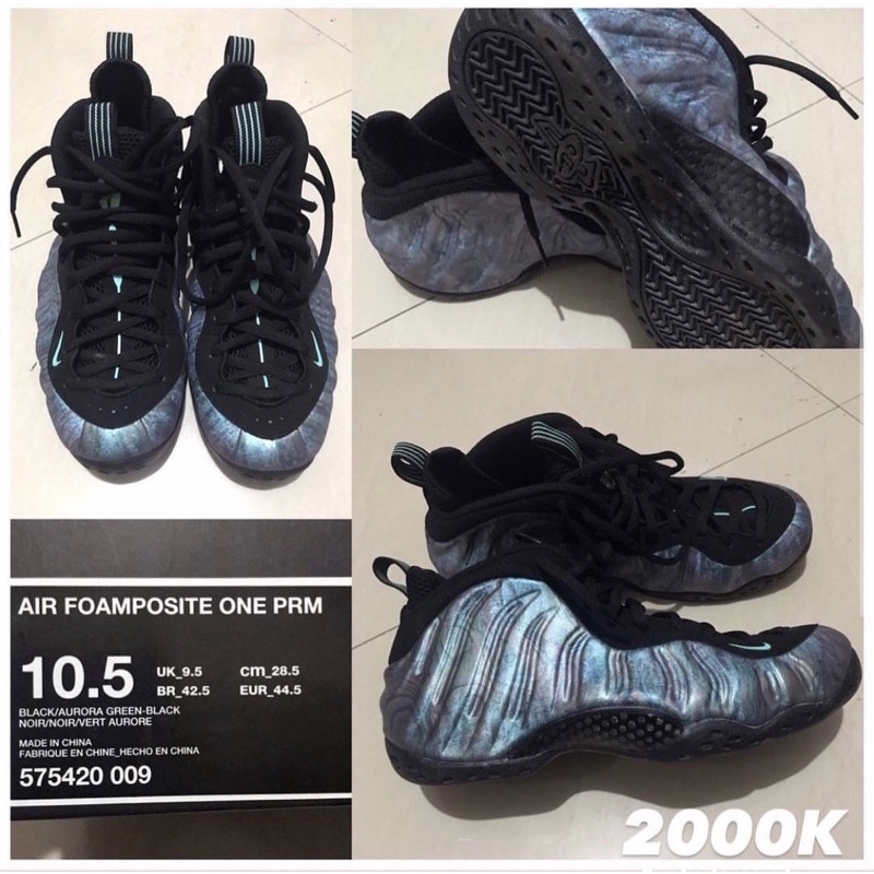 Sepatu basket NIKE AIR FOAMPOSITE ONE PRM ORIGINAL asli second bagus