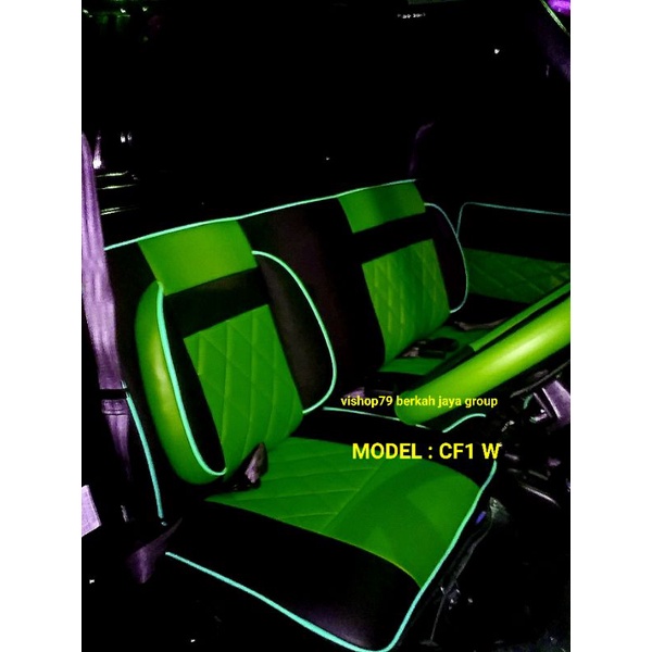 kulit jok mobil sarung jok Mitsubishi t120 ss pickup