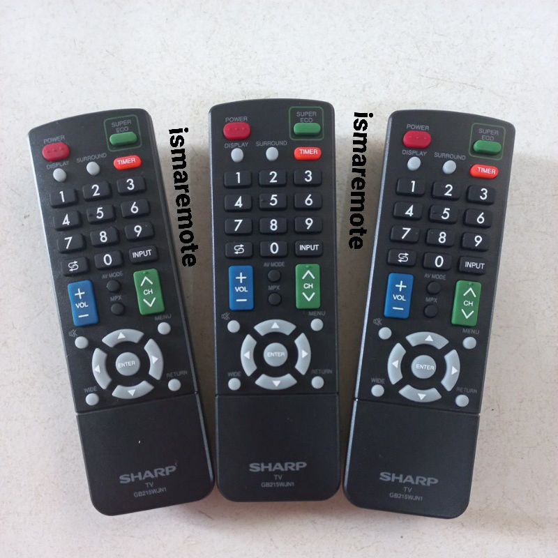 REMOTE REMOT TV SHARP AQUOS LCD LED GB215WJN1 ORIGINAL