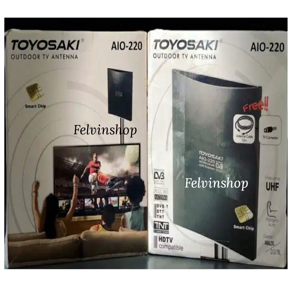 Antena TV Digital TOYOSAKI AIO - 220