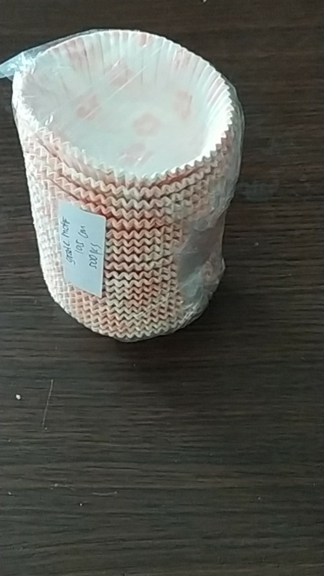 Grade Cupcake Muffin Kertas Warna Putih 500pcs