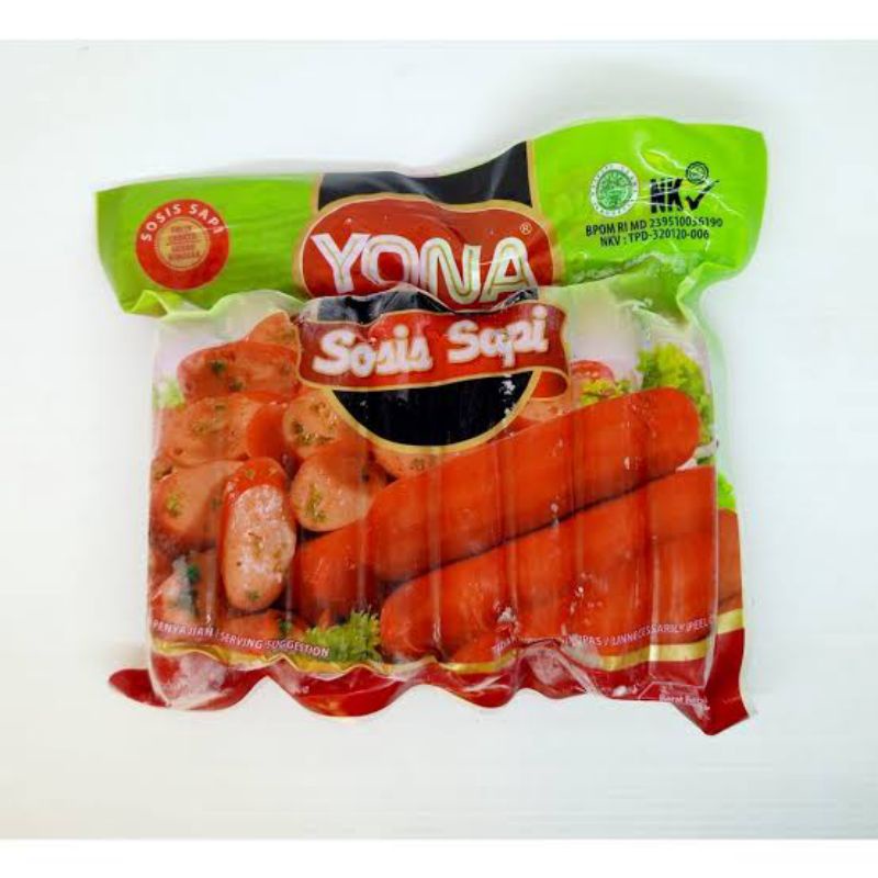 

yona sosis sapi 450gr