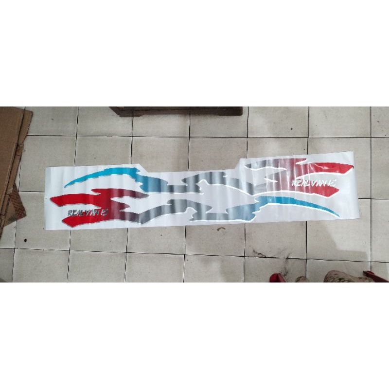 Sticker sticker Striping List Body carry Futura Realvan 15