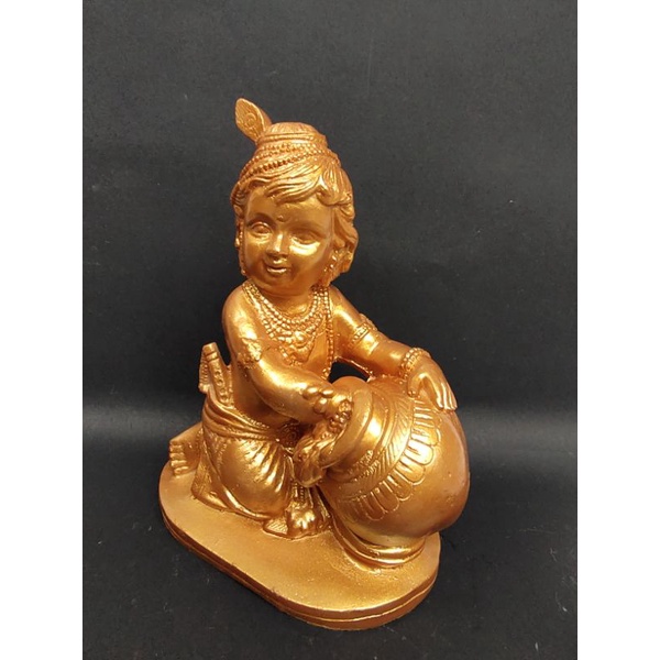 PATUNG DEWA KRISHNA KECIL / PATUNG BABY KRISNA  LITTLE KRISNA PIGURE