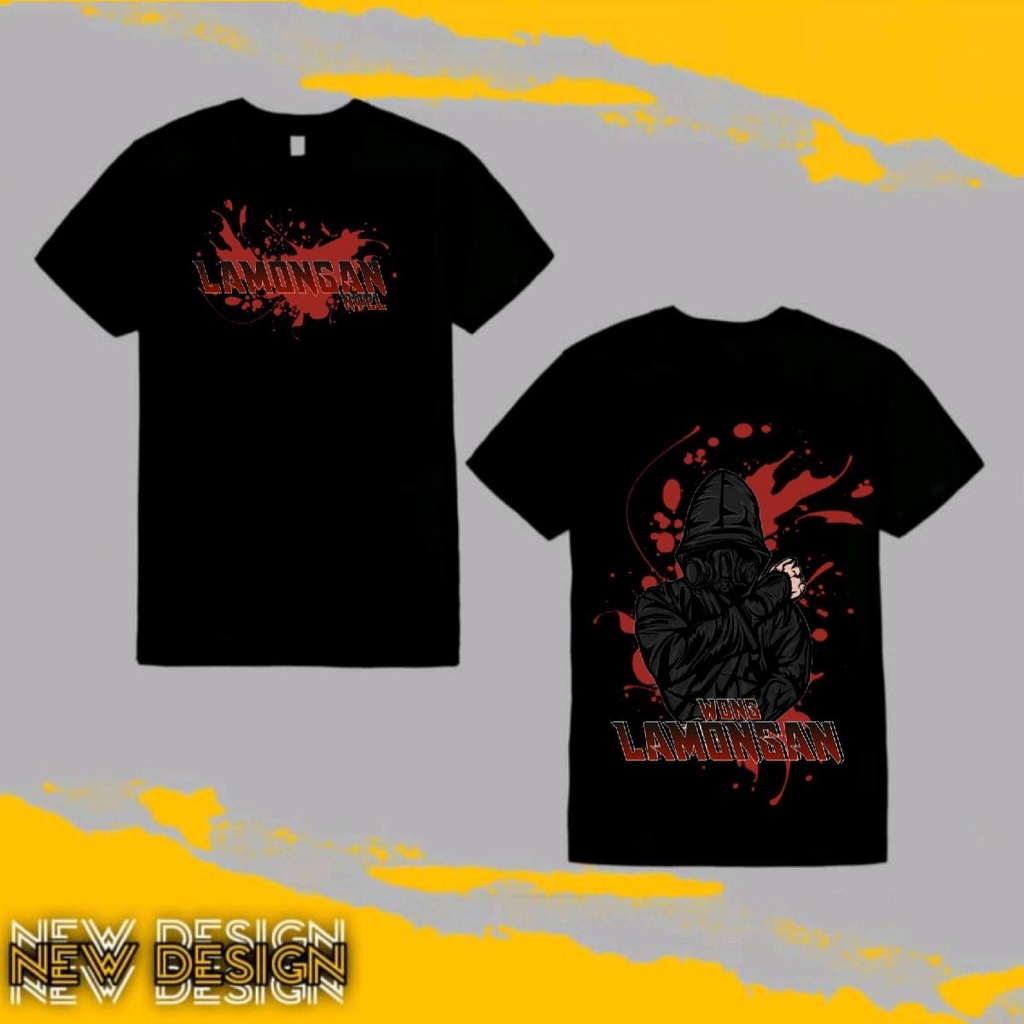 KAOS LAMONGAN DESAIN TER BAIK DISTRO