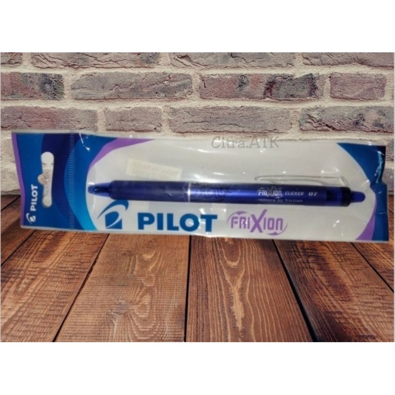 

Pulpen Hapus / Pen Pilot BLRT-FR 7 Frixion Clicker Blue