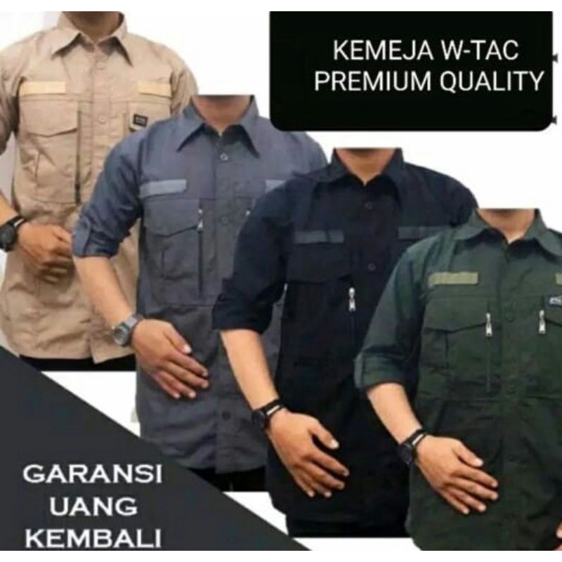 KEMEJA TACTIKAL W TAC TERBARU