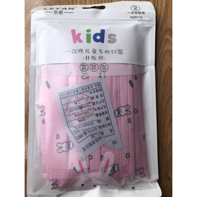 masker anak 3 play motif/masker anak gambar lucu/disposable masker anak sekali Pakai isi 10pcs