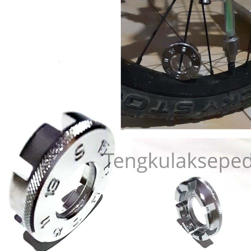 Kunci Stel Jari-jari Sepeda Ruji Stel vleg