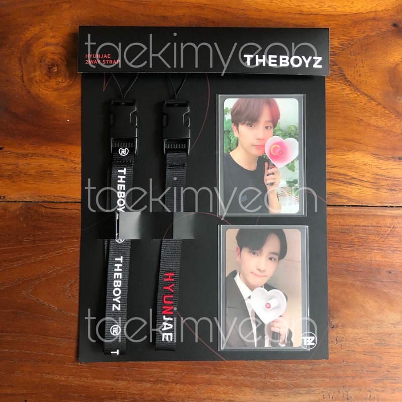 The Boyz Lightstick MD - Hyunjae 2Way Lightstick Strap + Pouch Photocard
