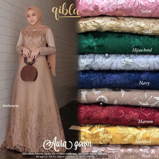 Aura gown by qibla