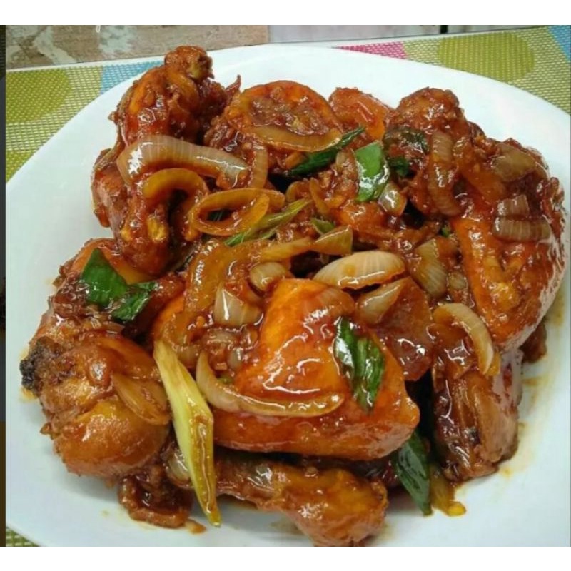 

ayam saos mentega