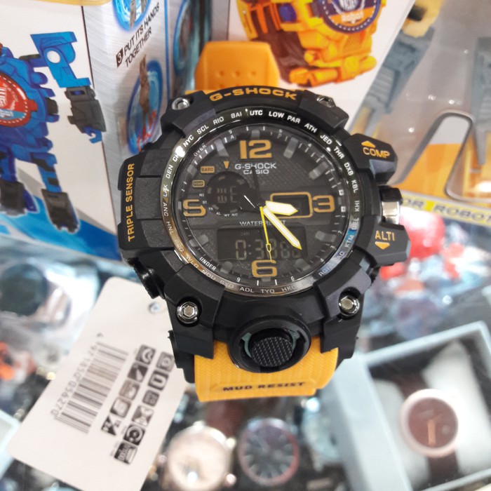MURAH MERIAH G SHOCK GWG 1000 GSHOCK GWG1000 TALI KUNING   Kuning Limited