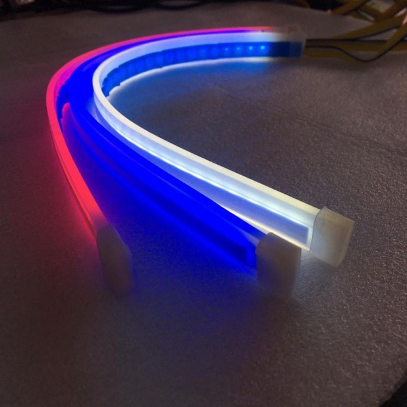 Lampu Alis Led Slim + Sein sen Ranning / Running Vario 150 125 Nmax New Aerox Pcx Beat Ninja Lexi