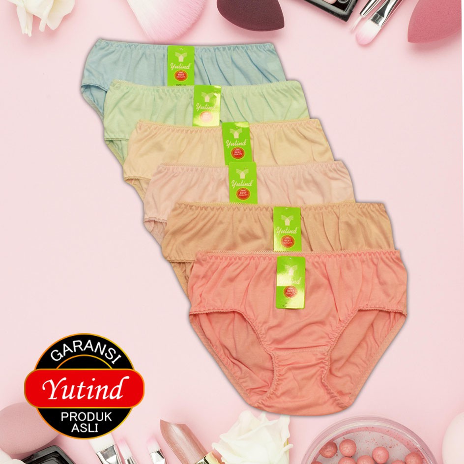 CD Celana Wanita Zigzag Renda Soft Basic Model Yutind Brand Daily Comfort