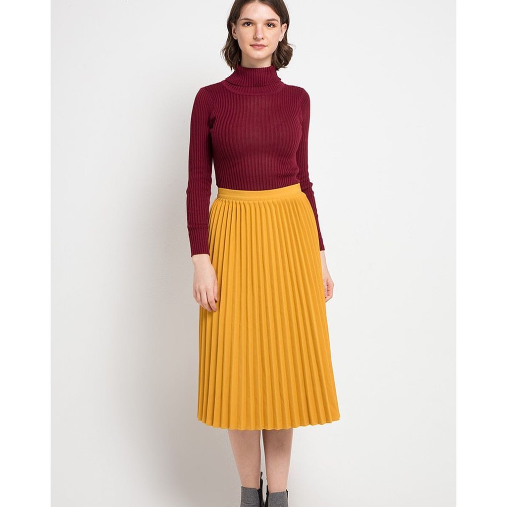 Turtleneck new daisy Panjang