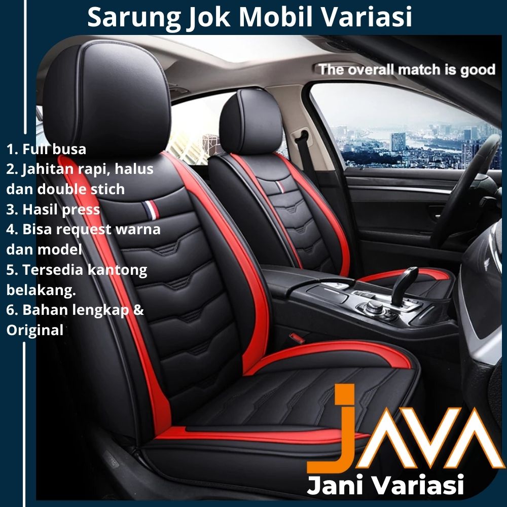 Sarung Jok Mobil Innova Mobilio Sigra Ertiga Honda Brv Crv Pajero Sport Fortuner Freed Xpander Terio