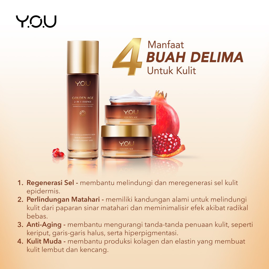 YOU Golden Age Refining Serum 20gr [Skin- Renewal Activator] / Y.O.U / VH