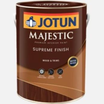 Cat Kayu & Besi - Jotun Supreme Matte / Doff Finish - Teal Green