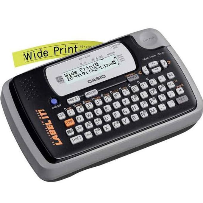 

DISKON HARGA LABEL PRINTER CASIO KL-120 DR249