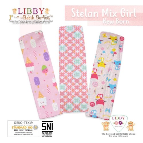 Libby Bedong Bayi isi 3 pcs Mixs