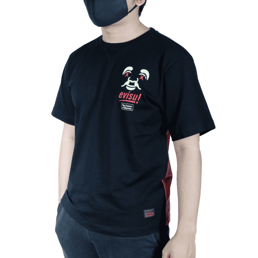 Evisu Godhead and Daicock Printed Tee Original