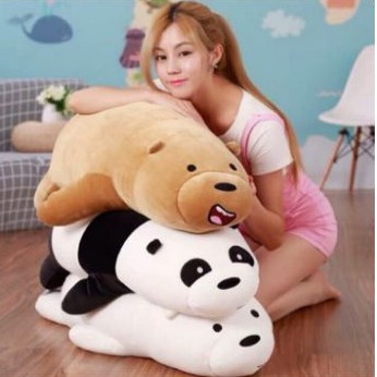 Miniso Boneka We Bare Bears Besar 80 cm