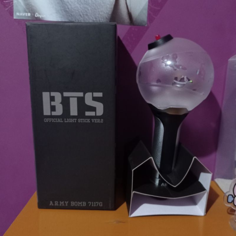 OFFICIAL ARMY BOMB BTS LIGHTSTICK VER 2 [second]