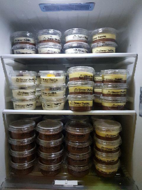 Cup Puding Sip / Mangkok Puding Puyo Bening Isi 50 Pcs