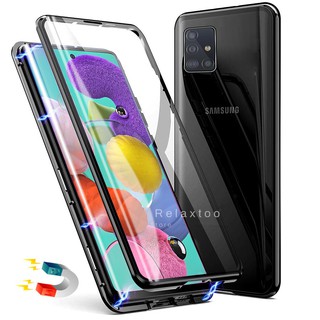 360 Double Sided Tempered Glass Magnetic Adsorption Case