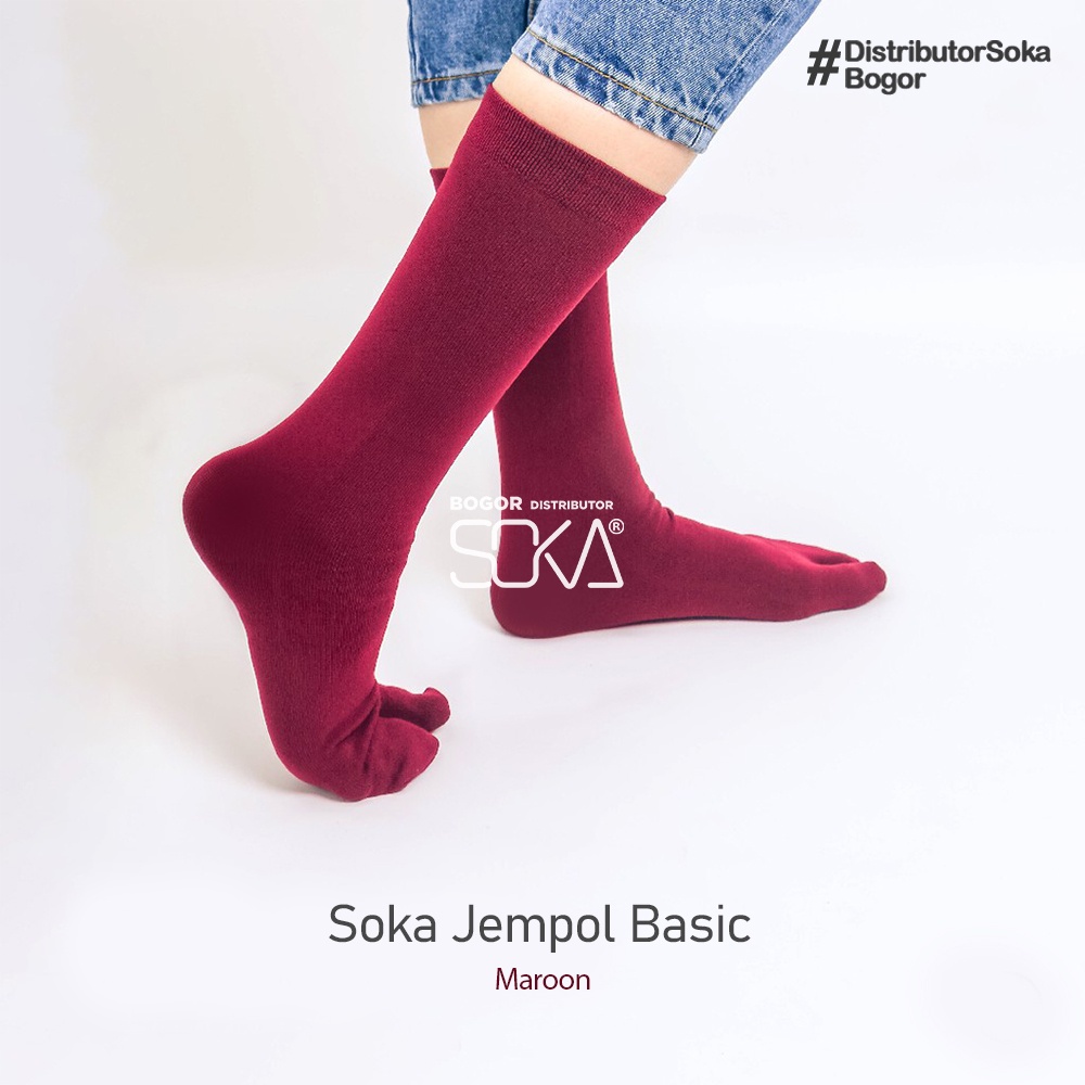 Soka Basic Jempol Maroon