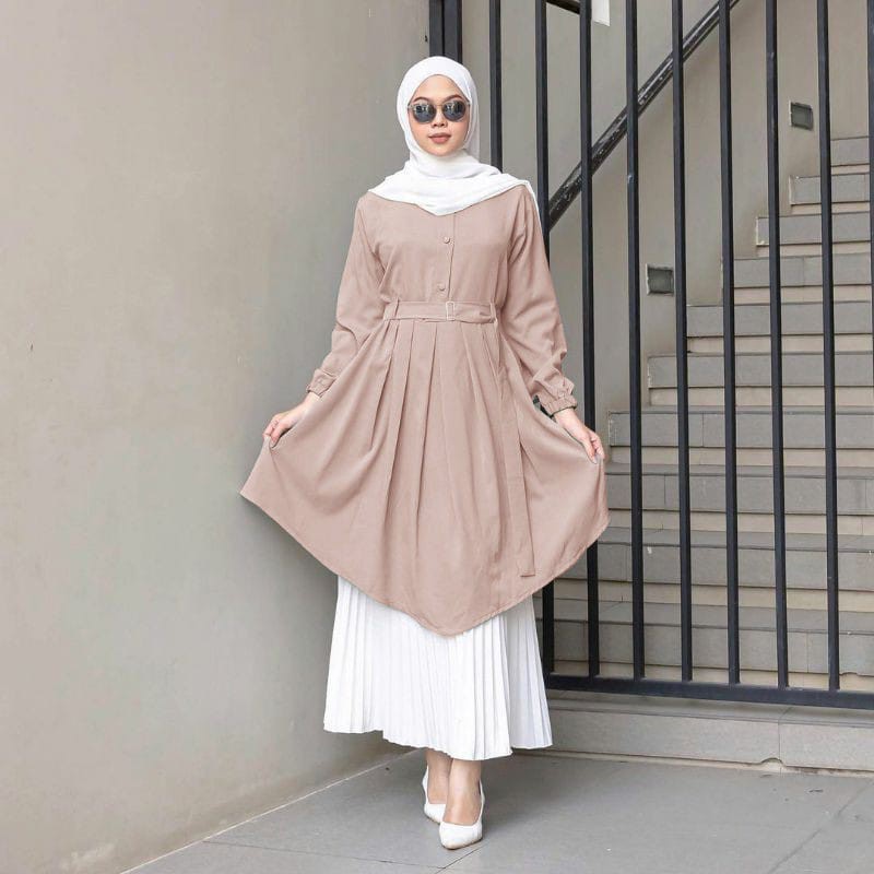 CATHERINE - NEDA TUNIK/TUNIK WANITA/FASHION MUSLIM/TUNIK