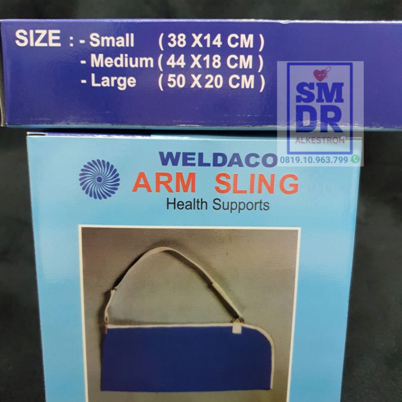 arm sling weldaco kain penyanggah tangan