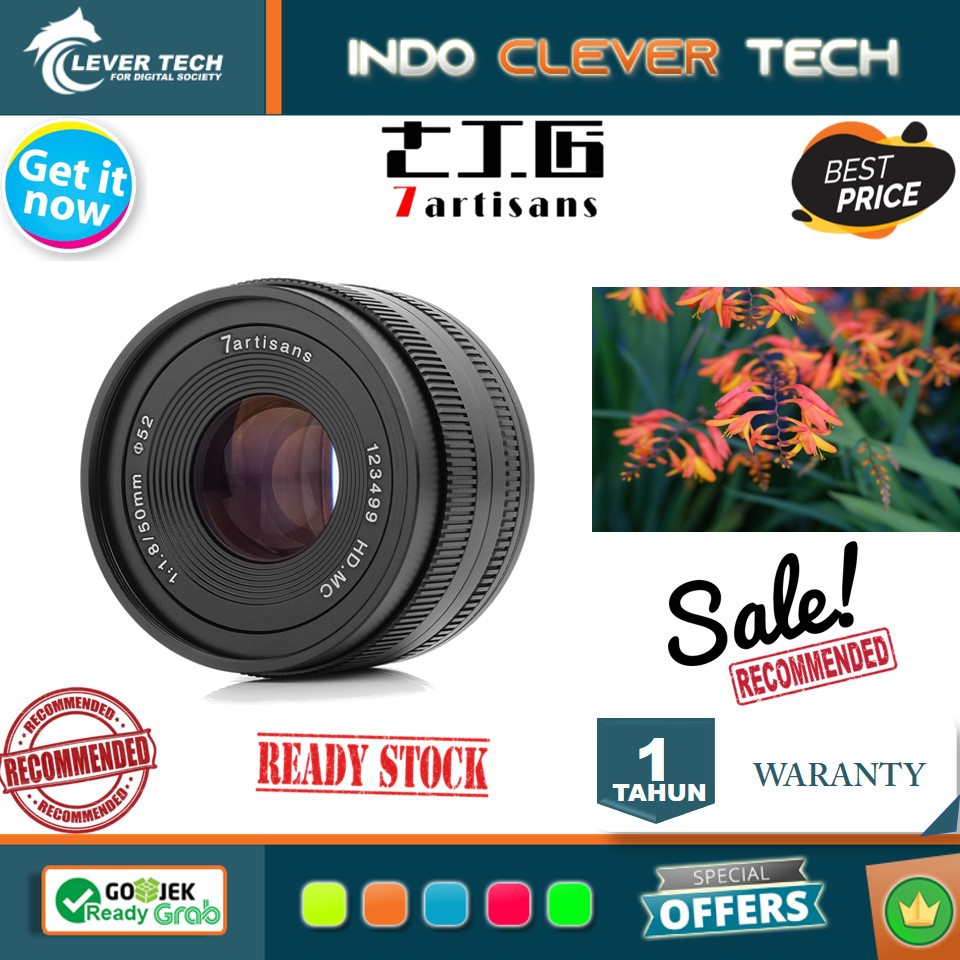 7Artisans 50mm f1.8 Sony E-Mount