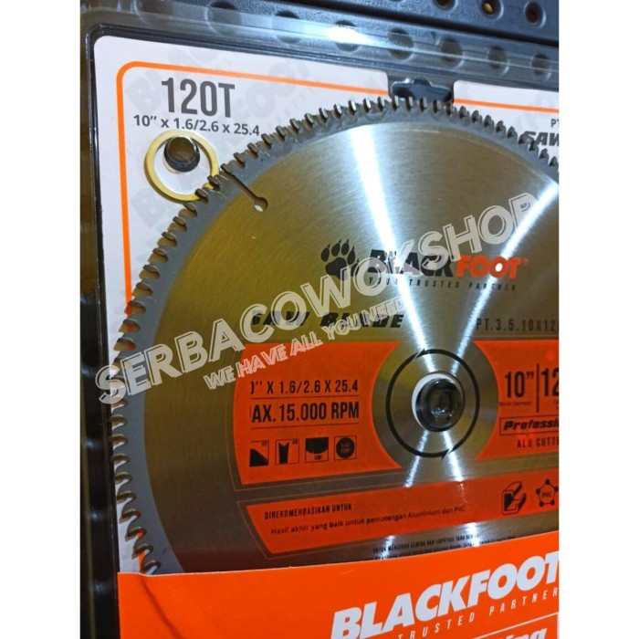 Blackfoot Saw Blade 10&quot; Inch 120 T Aluminium Cutter Potong Tulang