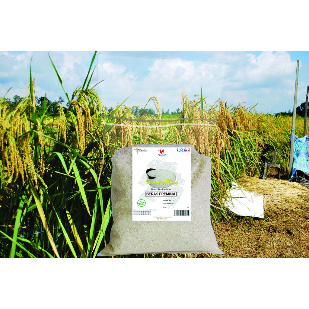 

Beras Premium 1 kg Merek instan Rice